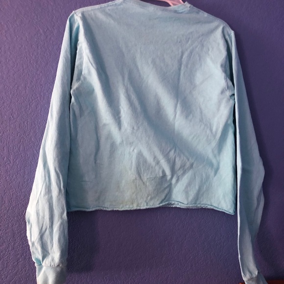 THE SIMPSONS Long Sleeve Crop-Top/T-Shirt - Picture 2 of 2